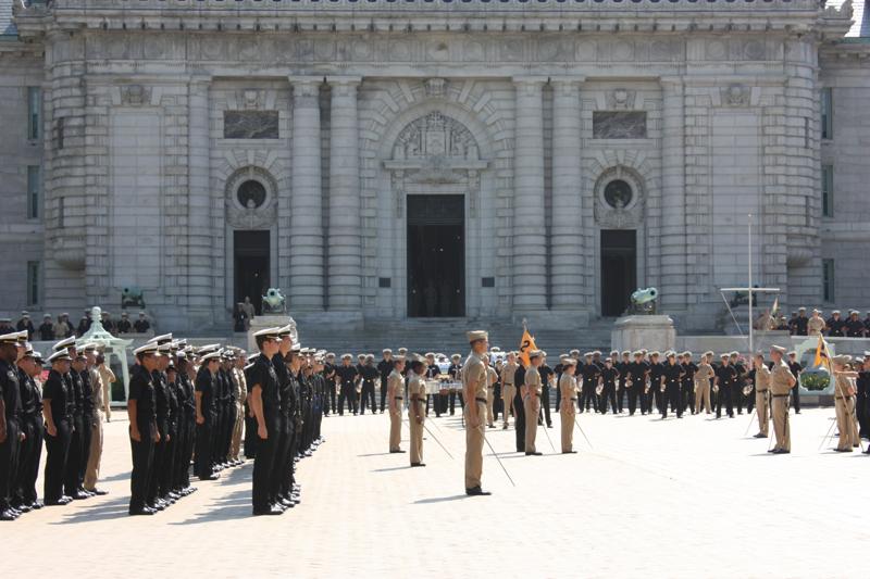 2010 Academy Midshipmans in formation 2