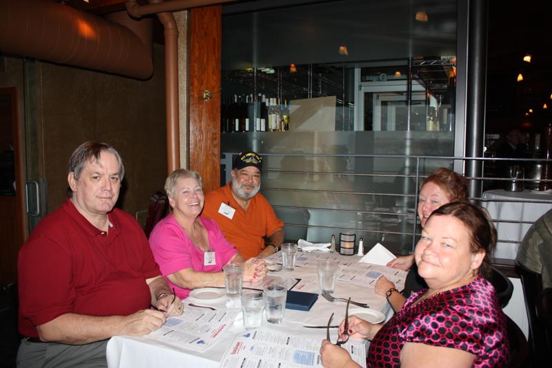 Dinner at Rusty Scupper, Baltimore Inner Harbor
