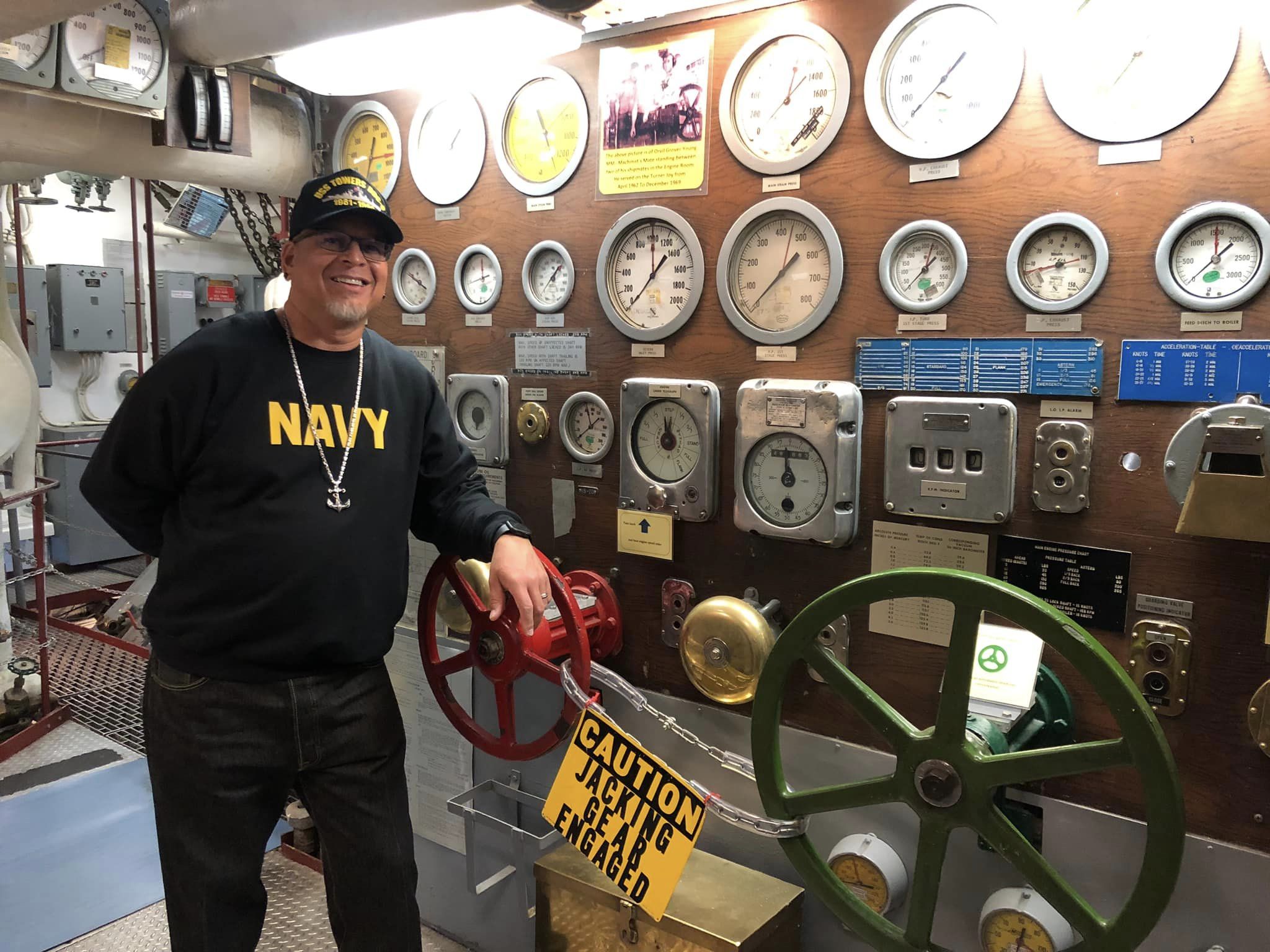 Rodney at Controls