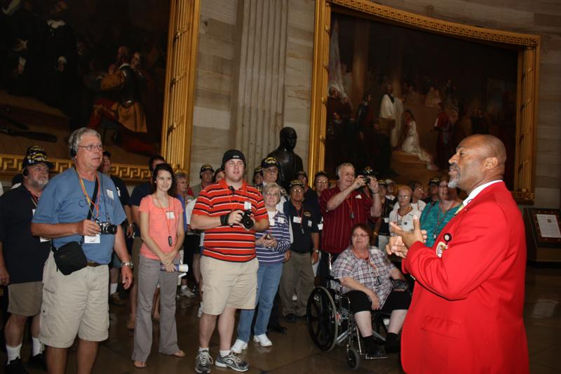 Towers shipmates on US Capitol Tour 2