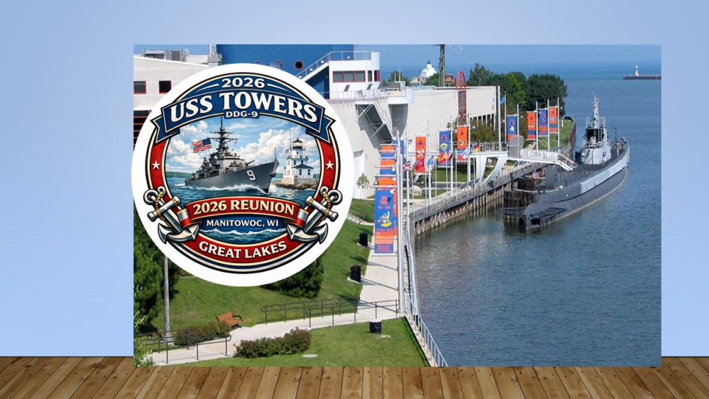 Welcome to Wisconsin, USS Towers DDG-9 Association Inc. — slide 18